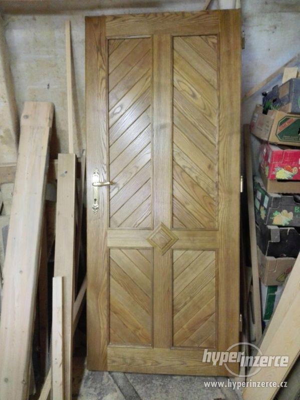 Jasanové dveře masiv - foto 6