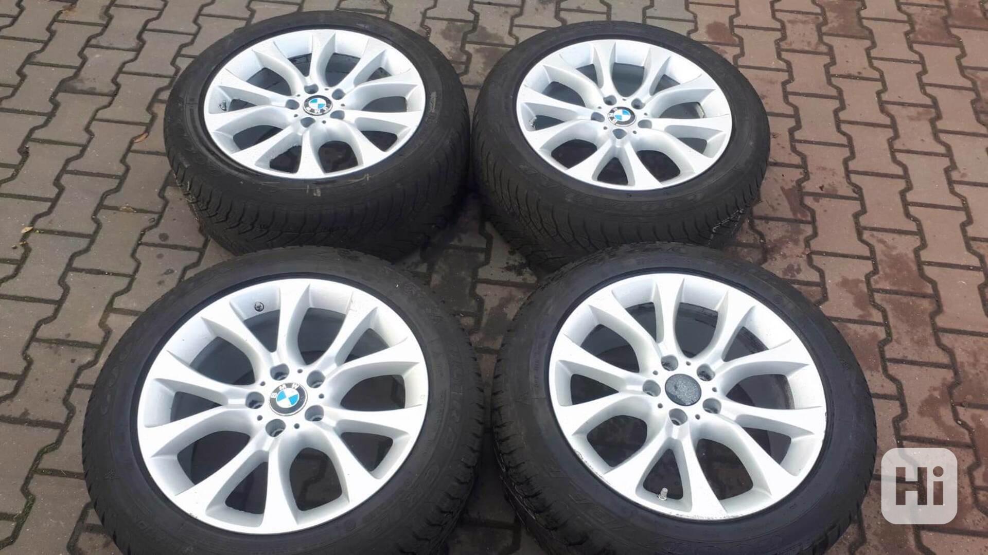 Sada 4 ALU kol na BMW, X5, 255/50 R19 107V, Pneu Good Year U - foto 1