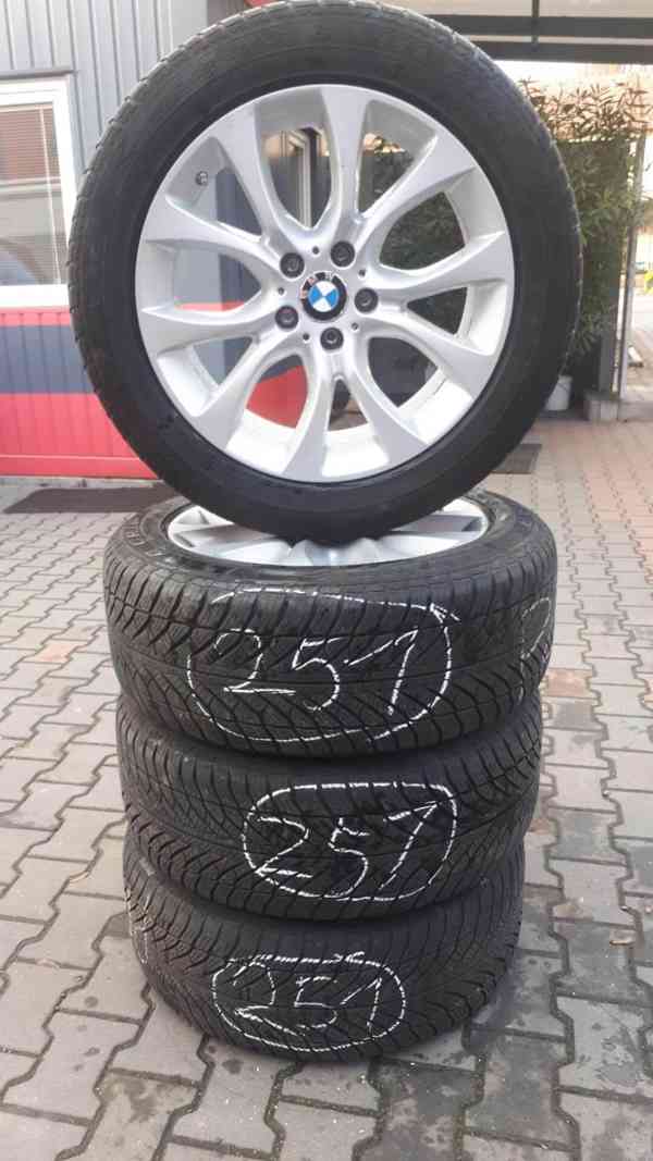 Sada 4 ALU kol na BMW, X5, 255/50 R19 107V, Pneu Good Year U - foto 2