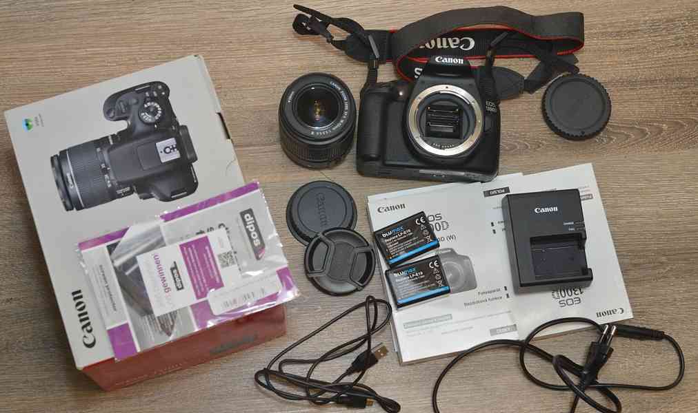 Canon EOS 1300D + EFS 18-55mm **Wi-Fi**3900 Exp. - foto 3