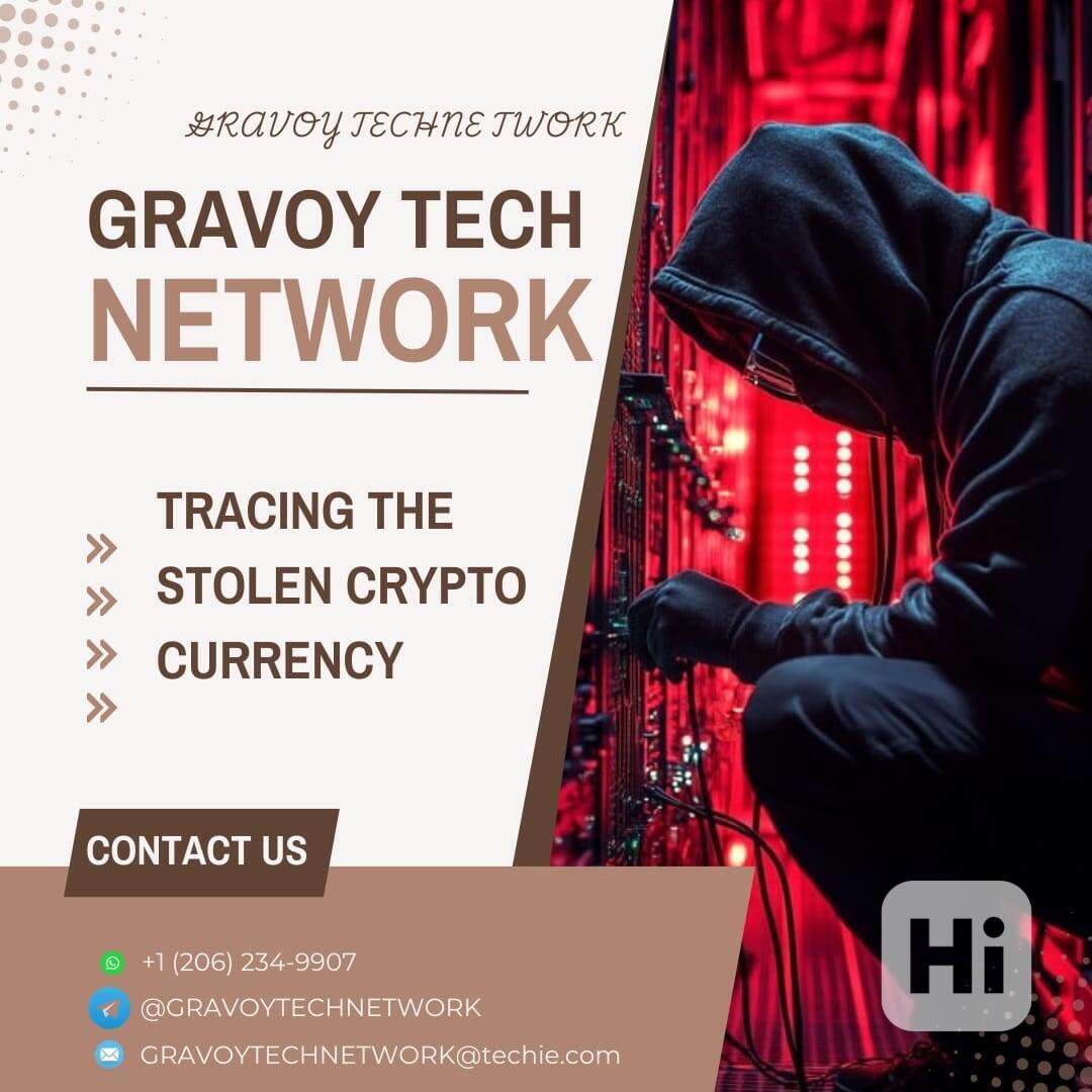 CRYPTOCURRENCY FRAUD RECOVERY HACKER FOR HIRE / GRAVOY TECH  - foto 1