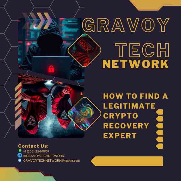 CRYPTOCURRENCY FRAUD RECOVERY HACKER FOR HIRE / GRAVOY TECH  - foto 2