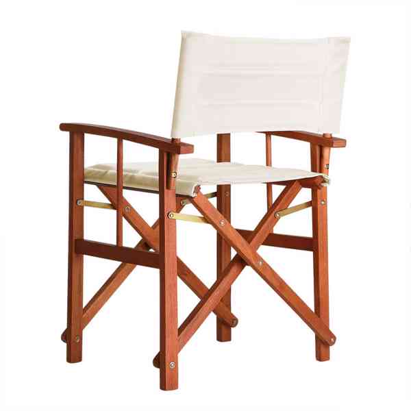 Dřevěné skládací židle | 2 kusy - foto 4