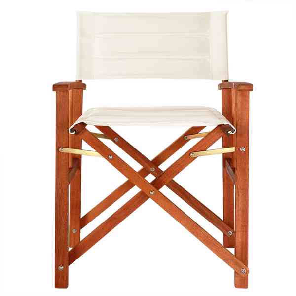 Dřevěné skládací židle | 2 kusy - foto 3