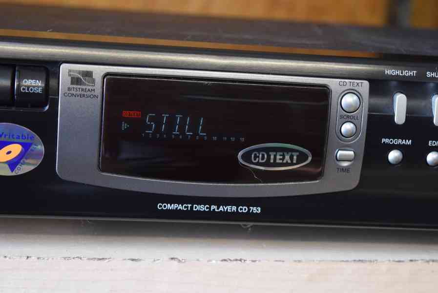 PHILIPS CD-753 VÝBORNÝ CD PŘEHRÁVAČ S CD TEXT !! - foto 4