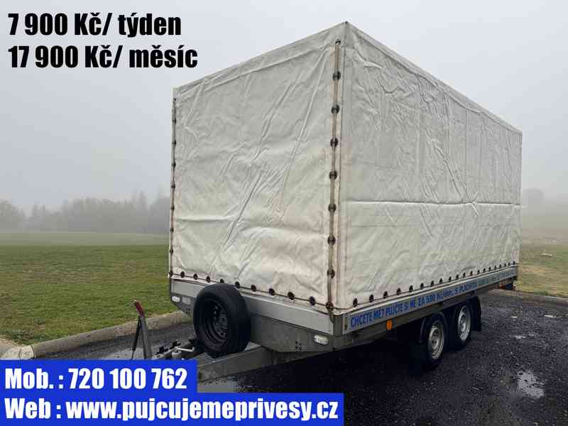 Přívěsný vozík s plachtou   -   DLOUHODOBÝ PRONÁJEM - foto 15
