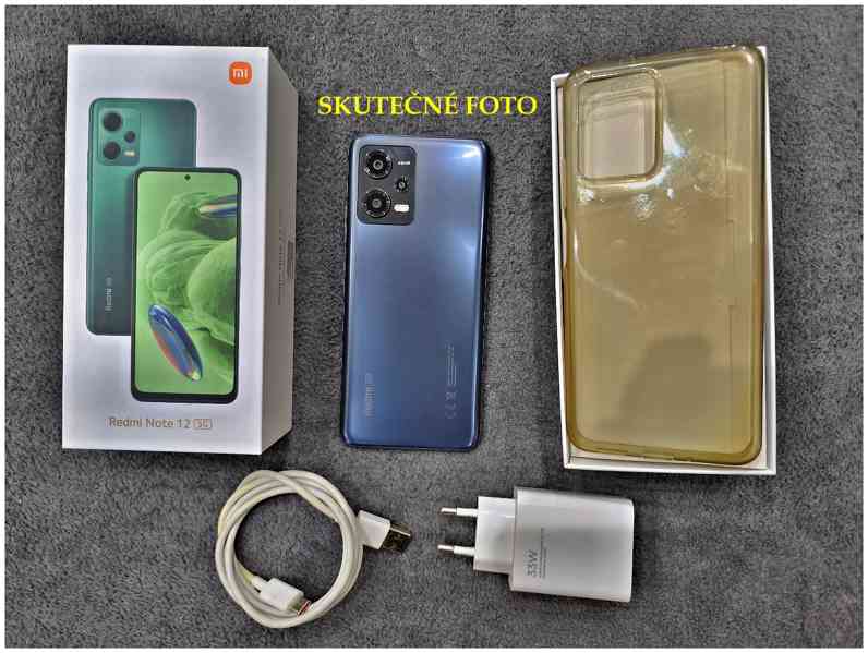 Mobil Xiaomi Redmi Note 12 5G výborný stav ! - foto 7