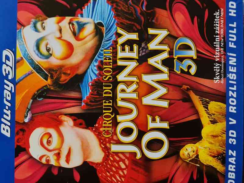 DVD - JOURNEY OF MAN - Cirque du soleil / (BD) - 3D - foto 1