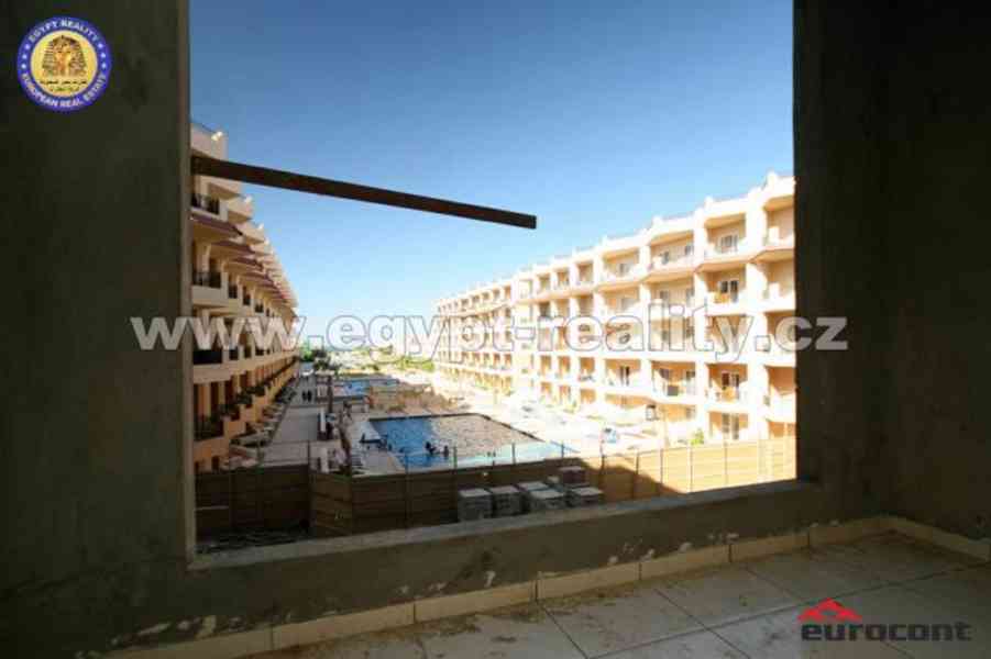 Egypt - Hurghada, 1+kk s terasou s krásným výhledem, lux.res - foto 18