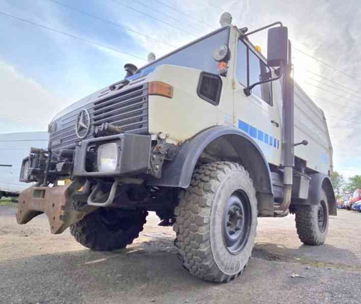 Unimog 1400 zametač 2.5m3 Schmidt komunál MB 4x4 - foto 13