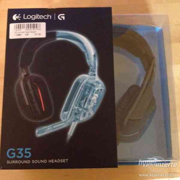 Prodám málo používaná herní sluchátka Logitech G35 - foto 4