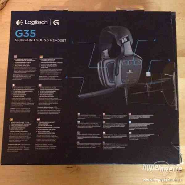 Prodám málo používaná herní sluchátka Logitech G35 - foto 5