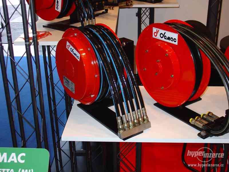 Navíjecí kabelové a hydraulické bubny zn. DEMAC - foto 2