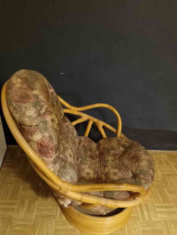 Ratanové křeslo - foto 2