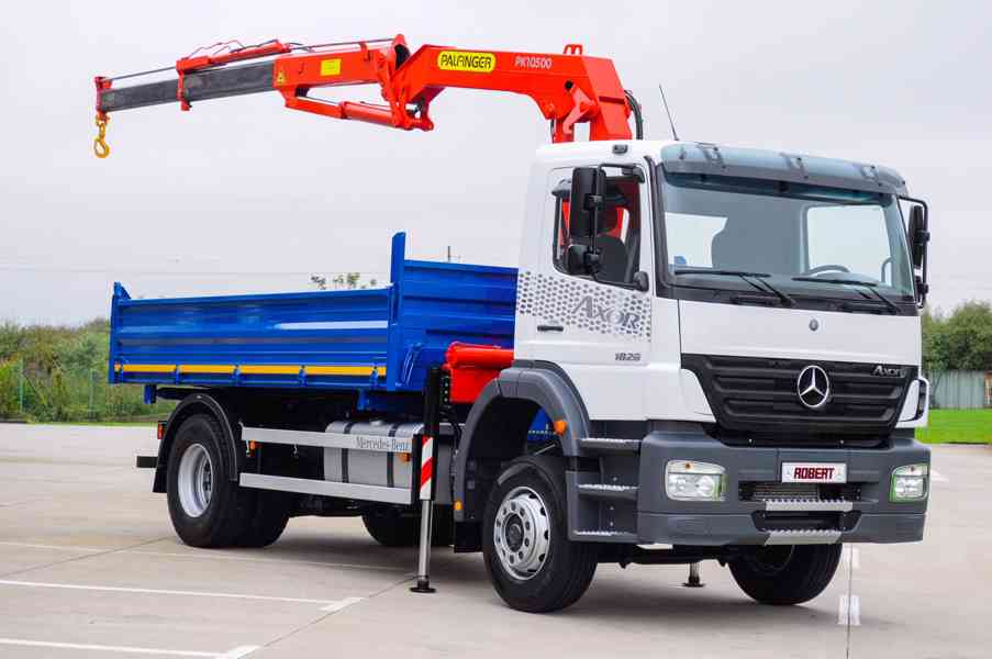 MERCEDES AXOR 1828 - TŘÍSTRANNÝ SKLÁPĚČ + HYDR. RUKA EURO4 - foto 107