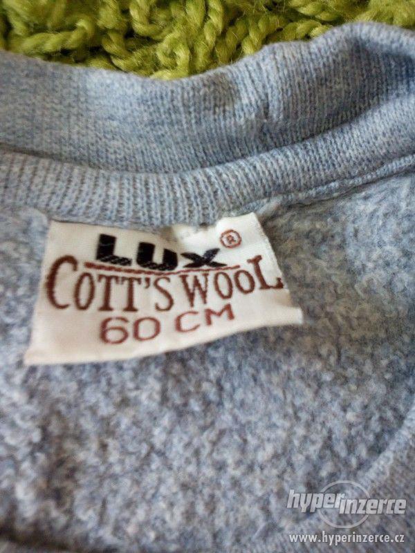 Mikina zn.Lux Cotts Wool,vel.98 - foto 3