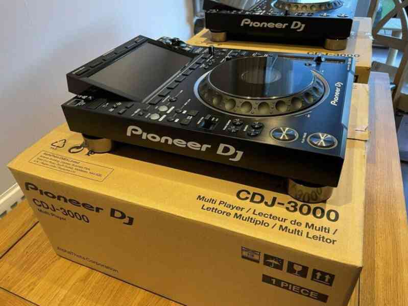 DJ Set 2x Pioneer DJ CDJ-3000-W  Player +1 DJM-900NXS2-W mix - foto 6