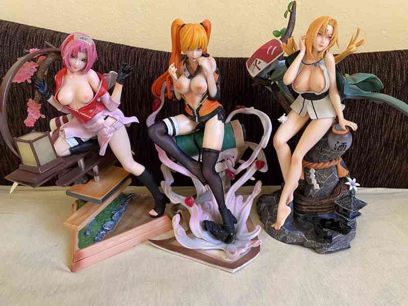 Naruto kolekce tří figurek 