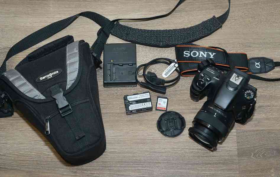 Sony SLT-A58+Objektiv 3.5-5.6 SAM II *BAG 9100 Exp - foto 3