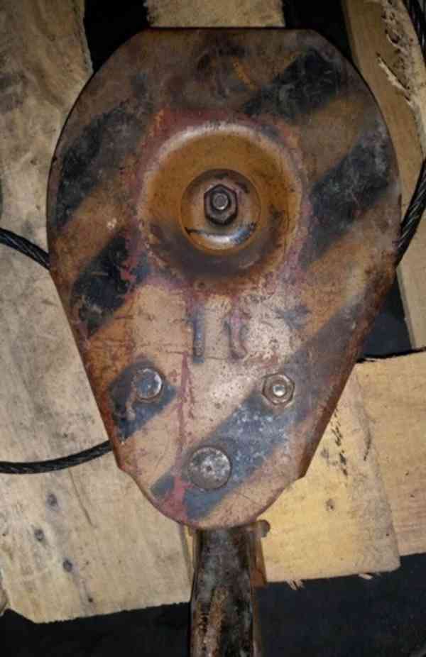 Kladkostroj T 10332 1000kg - včetně dokumentace (7695.)  - foto 4