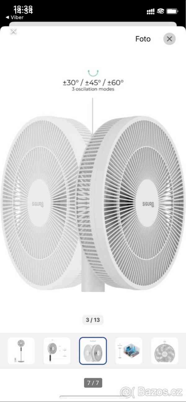  Ventilátor stojanový - foto 12