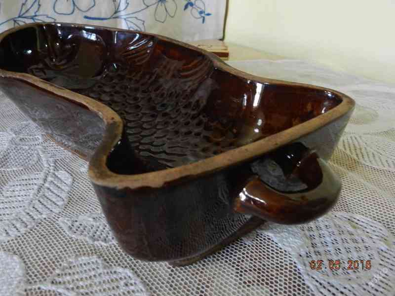 Krásná stará forma na pečení Ryba  - foto 3