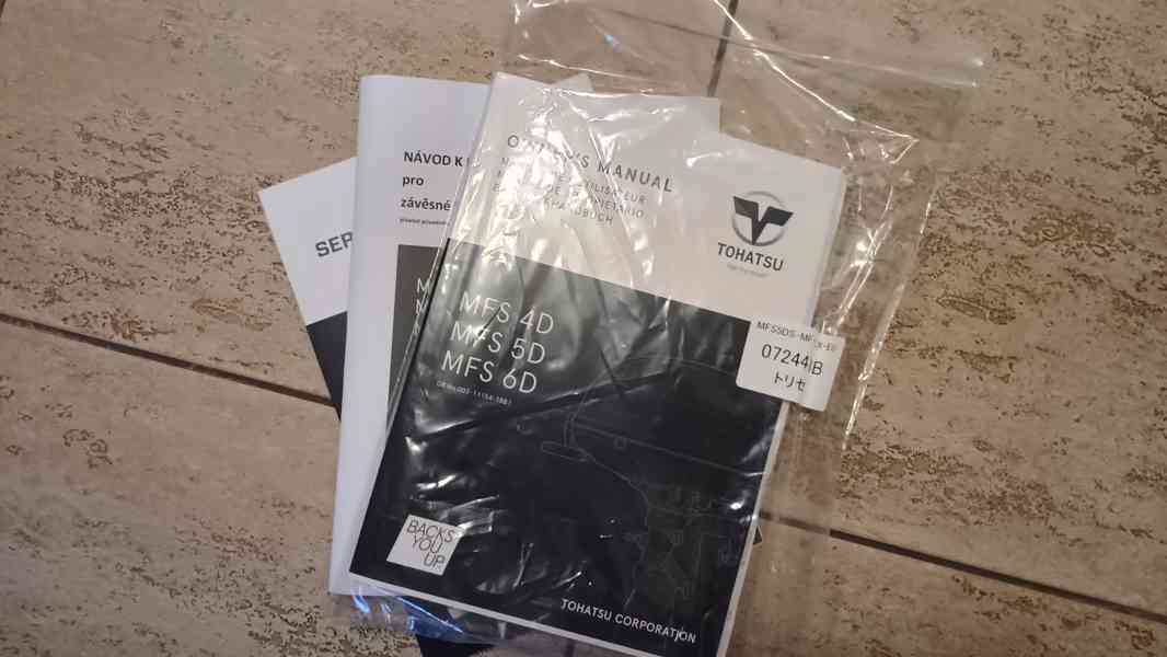 Lodní Motor Tohatsu 5hp - foto 10