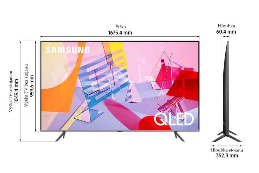 QLED TV Samsung QE75Q67T/ 189 cm - 75"/ 4K UHD  - foto 5