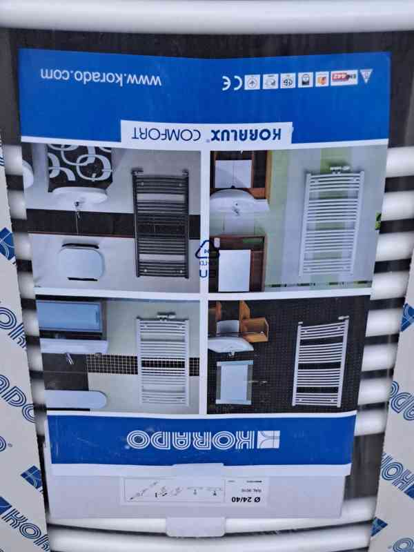 Prodám nový - Koupelnový radiátor Korado Koralux Comfort  - foto 5