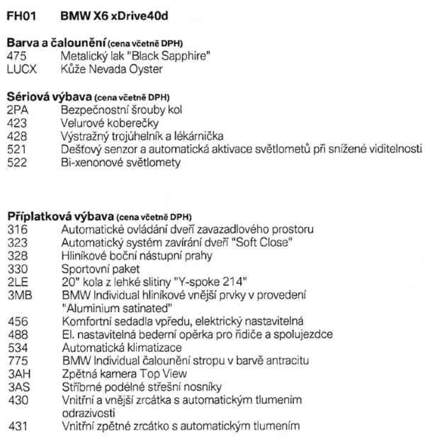 BMW X6 40D xDrive možnost odečtu DPH  - foto 16