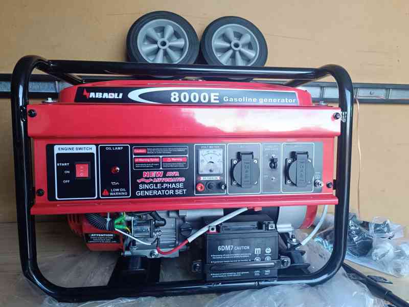 Elektrocentrála 8 kW s AVR - foto 3