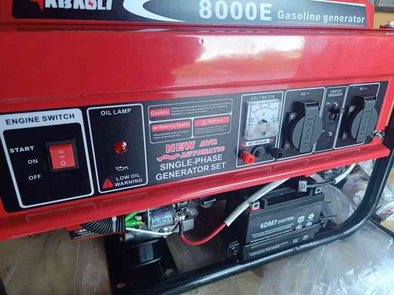 Elektrocentrála 8 kW s AVR - foto 4