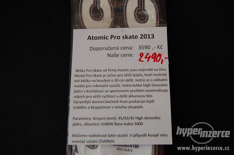 NOVÉ běžky Atomic Pro skate 2013 184, 190 cm VÝPRODEJ - foto 3