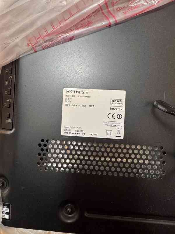 SONY Bravia KDL-40HX855 + originální stojan - foto 6