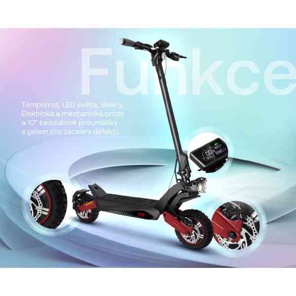 Prodám elektrokoloběžku Sencor X70  - foto 5