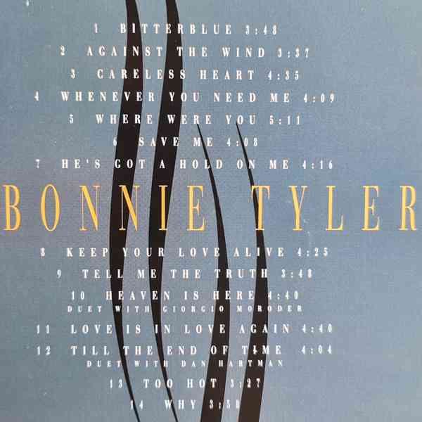 CD - Bonnie Tyler / Bitterblue - foto 2
