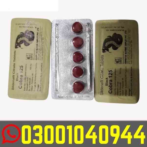 Black Cobra 125mg Tablets in Pakistan ^ 03001040944