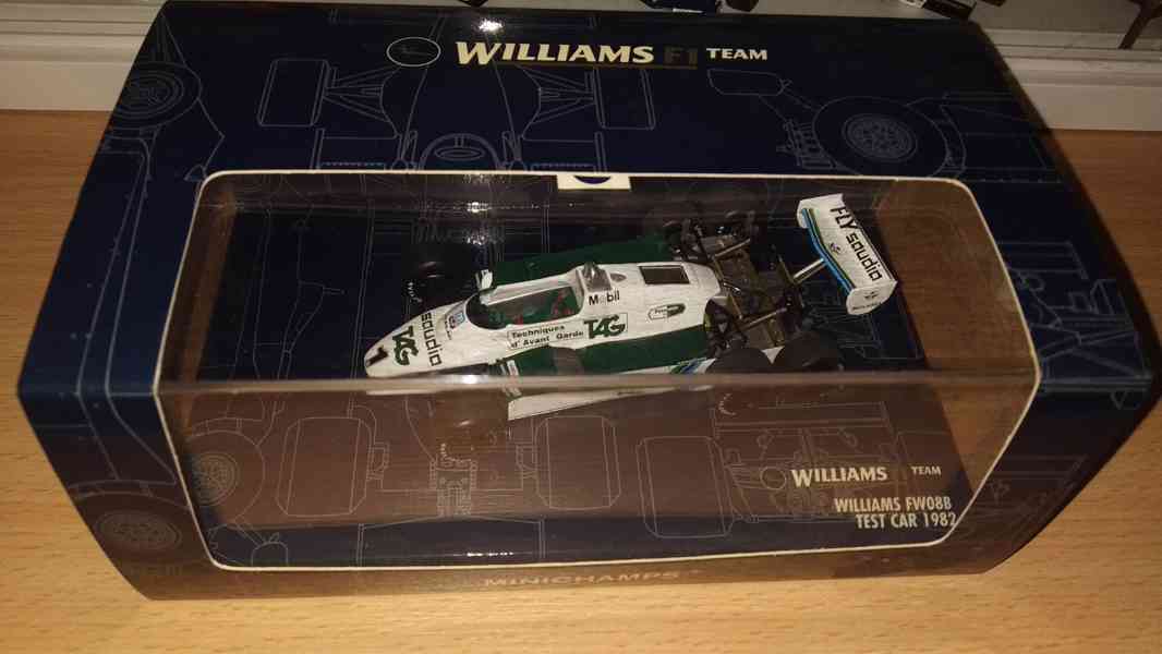 F1 Williams FW08B Test Car #1 K Rosberg 1982 Minichamps 1:43 - foto 3