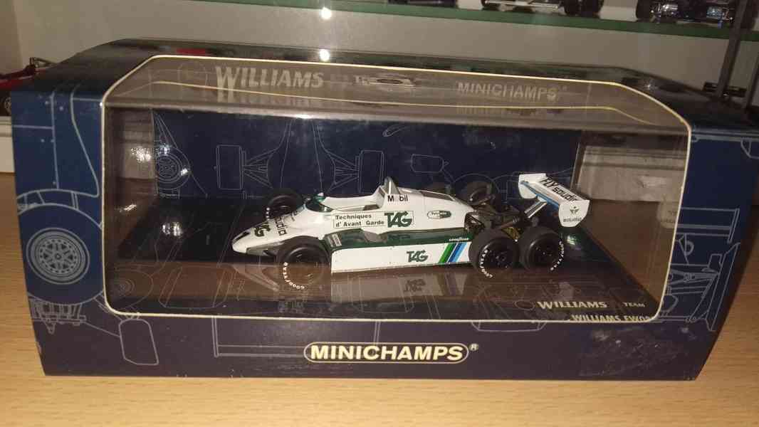 F1 Williams FW08B Test Car #1 K Rosberg 1982 Minichamps 1:43 - foto 4