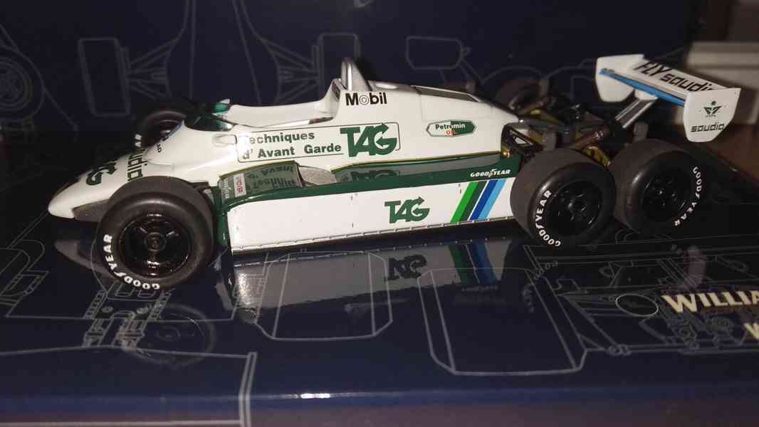F1 Williams FW08B Test Car #1 K Rosberg 1982 Minichamps 1:43 - foto 2