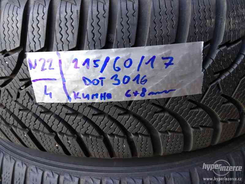 Sada zimních pneu Kumho 215/60/17 - foto 2