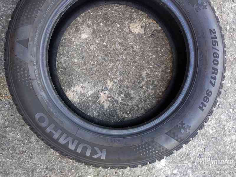 Sada zimních pneu Kumho 215/60/17 - foto 4