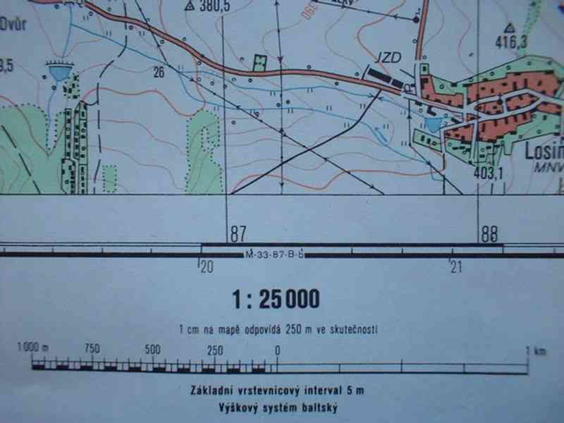 Vojenská profesionální tajná mapa Plzeňska 1:25 - foto 5