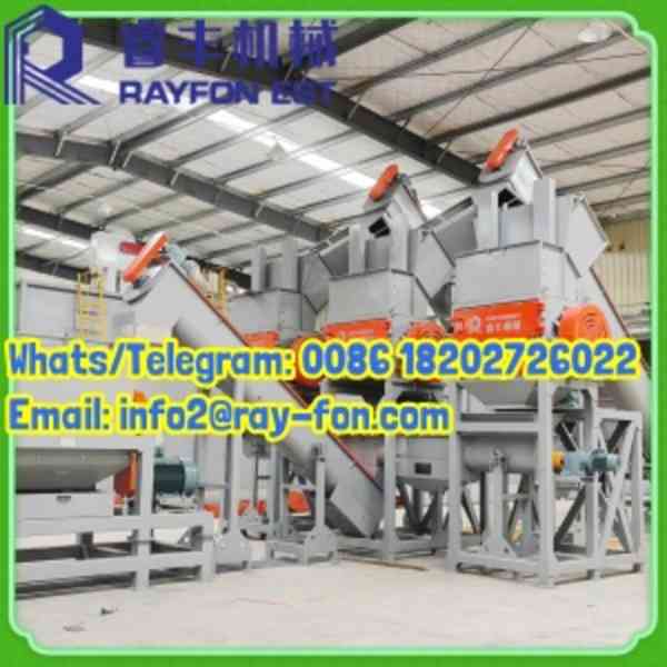 pp/pe Film Recycling Washing Machine Line Plant - foto 5