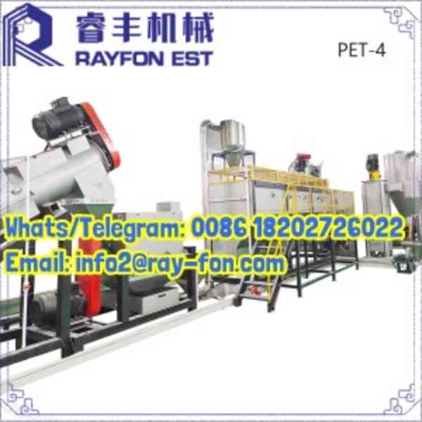pp/pe Film Recycling Washing Machine Line Plant - foto 2