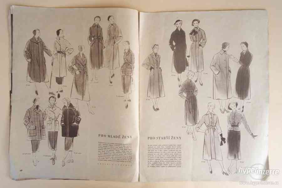 Časopis Žena a móda č. 9 - 1950 - foto 7