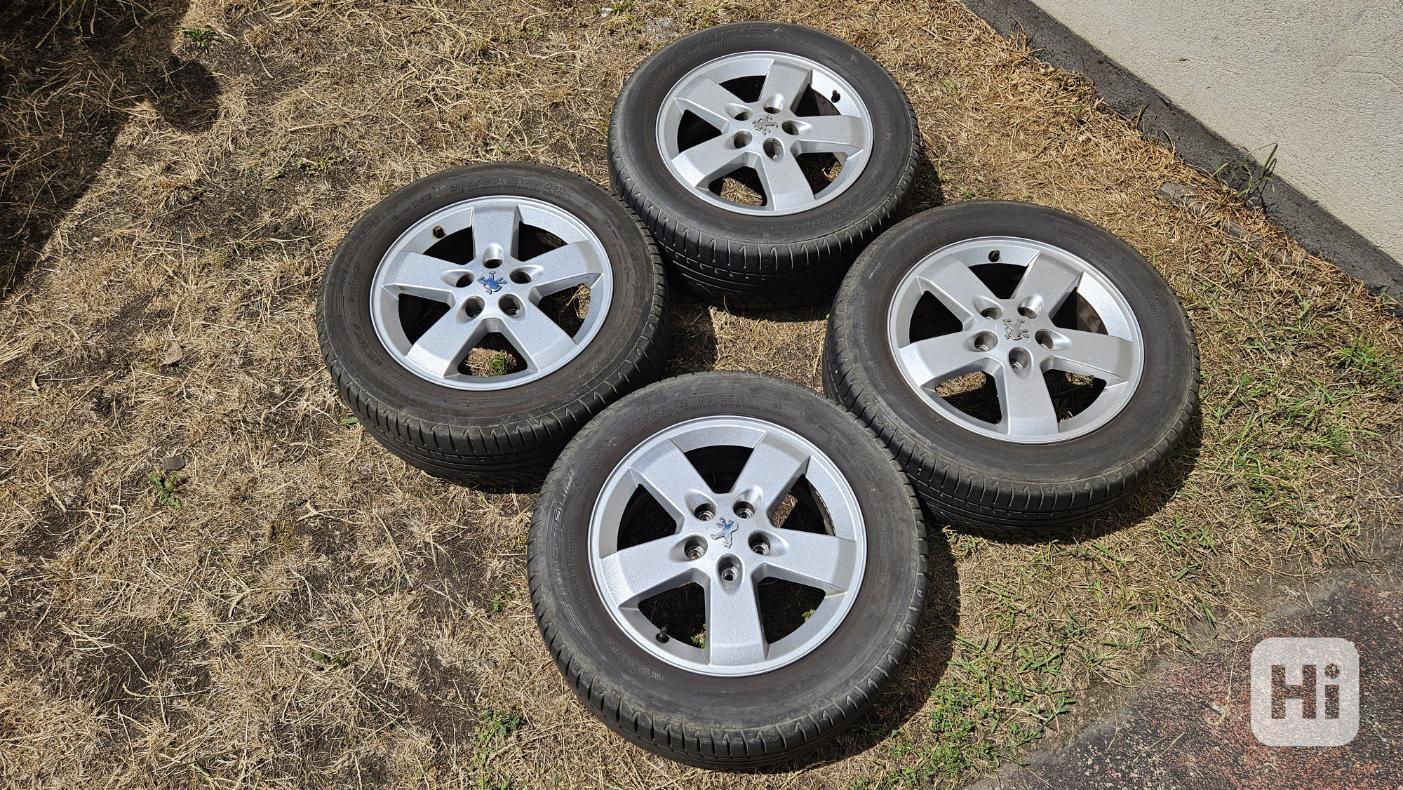 Peugeot 407 elektrony alukola 205/60R16 disky 6,5Jx16 5x108  - foto 1
