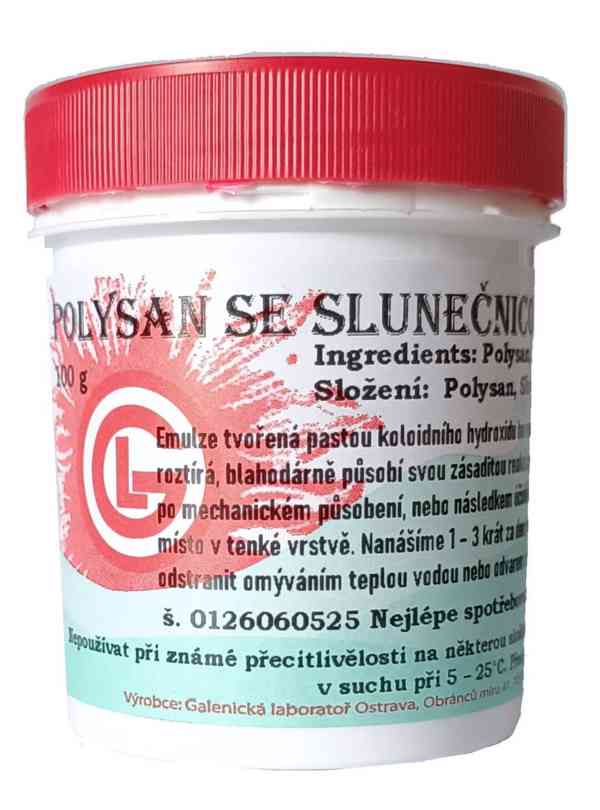 Polysan se slunečnicovým olejem GLO - foto 2