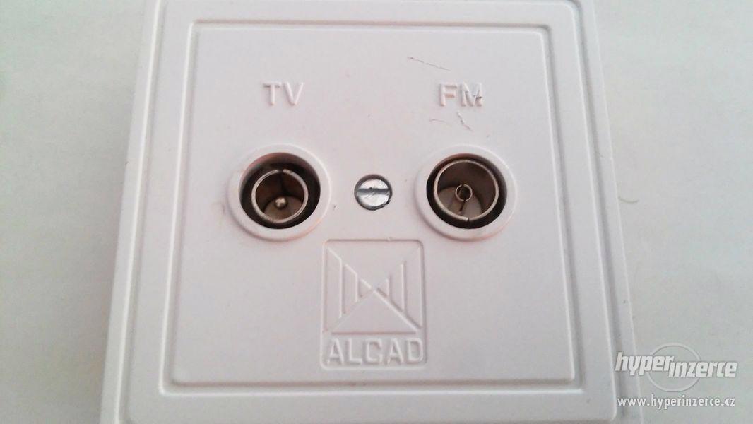 Účastnická zásuvka ALCAD BT200, TV + R - foto 1