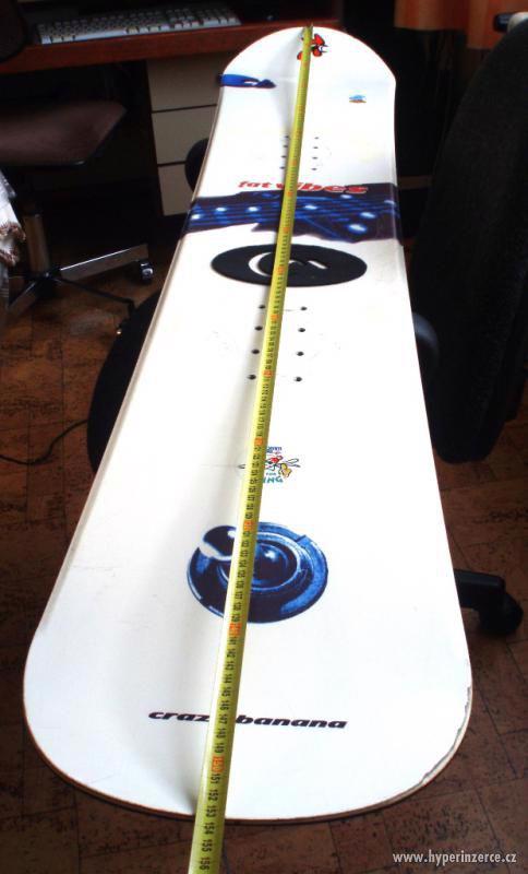 Snowboard Crazy Banana 153,5cm - bazar - Hyperinzerce.cz